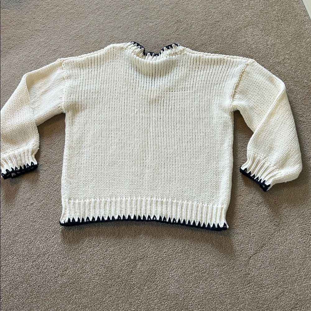 NWT Altar’d state cream knitted thick heavy sweater - Picture 4 of 4
